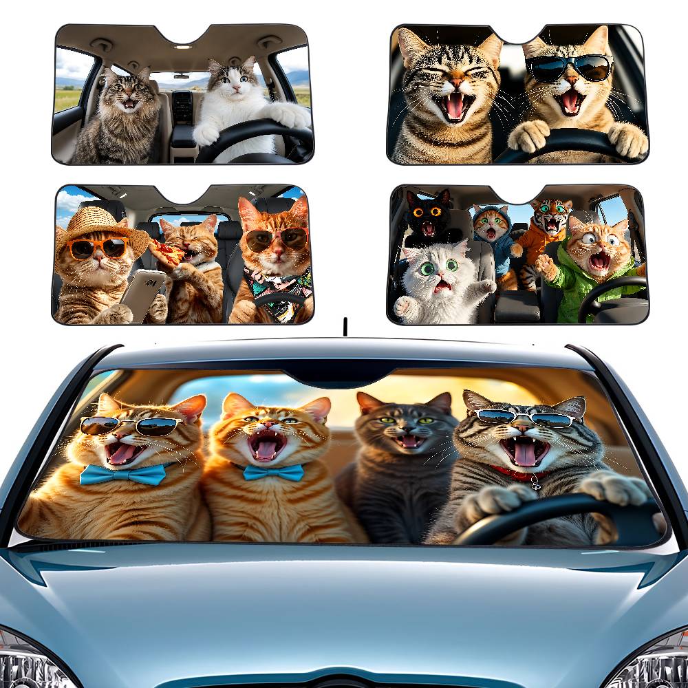 Car Accessories Window - Parasole per Auto, Copertura per Parabrezza,