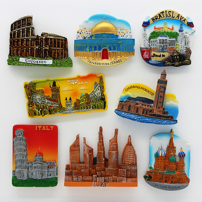 Car Accessories Dubai - Magnete per frigorifero 3D frigorifero magnetico