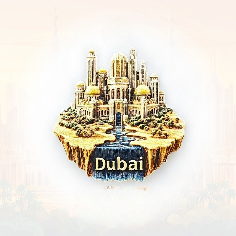 Car Accessories Dubai - Magnete per frigorifero Dubai Oasis -