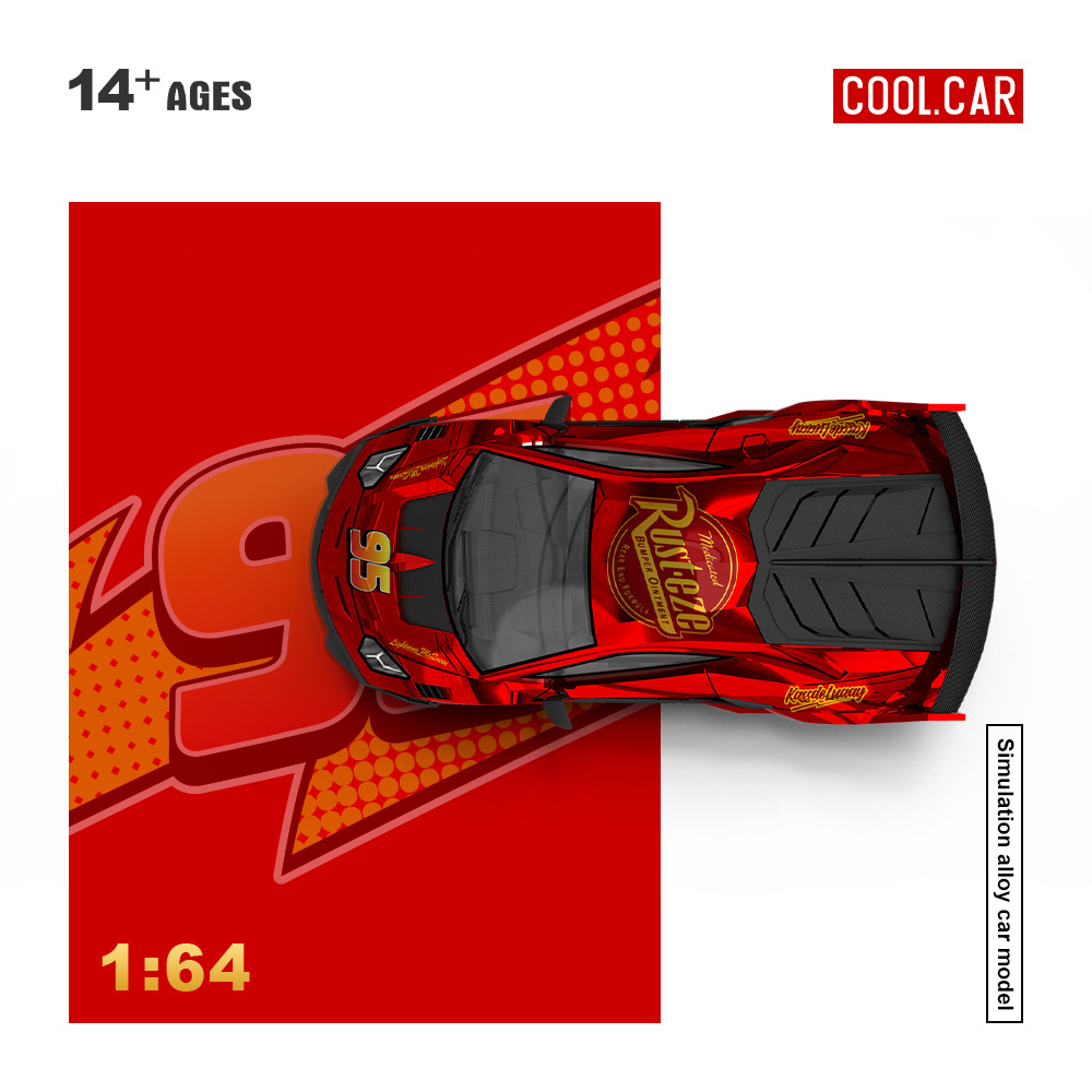 Car Accessories Company - Modellino Auto in Metallo 1:64 GT