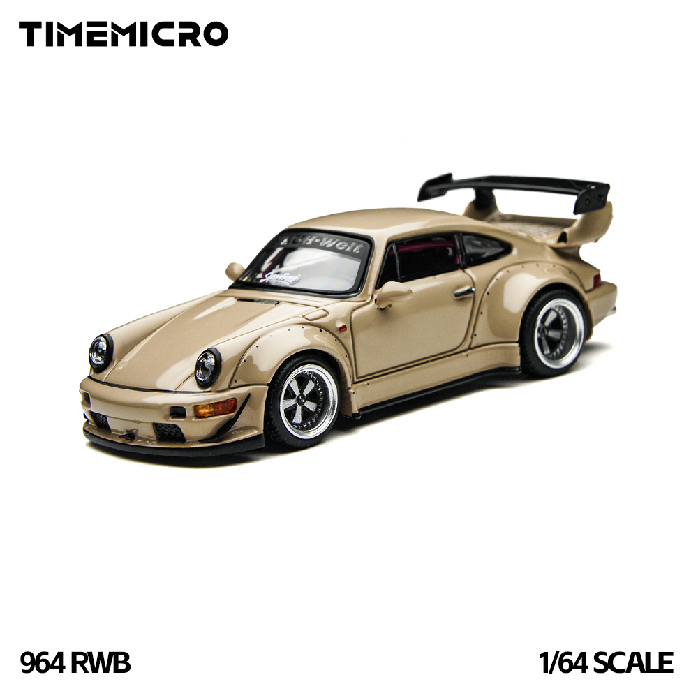 Car Accessories Company - TimeMicro1:64 RWB 964 Beige Set Regalo