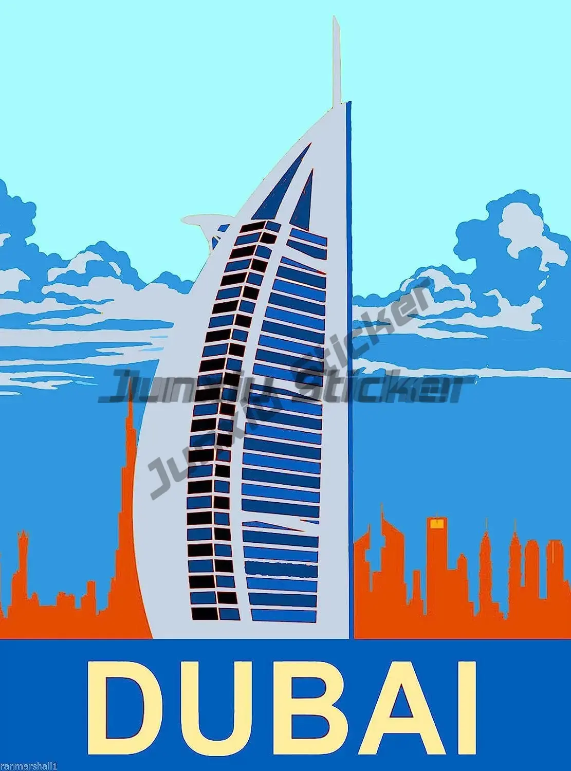 Car Accessories Dubai - Adesivi per auto con bandiera nazionale
