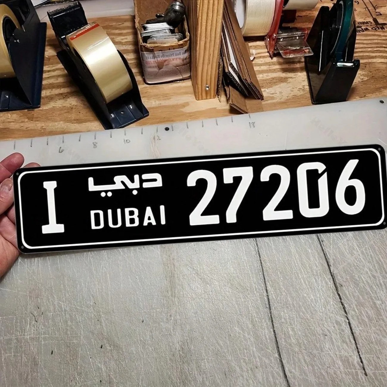 Insegna stradale in alluminio  - Car Accessories Dubai recensione e prezzo