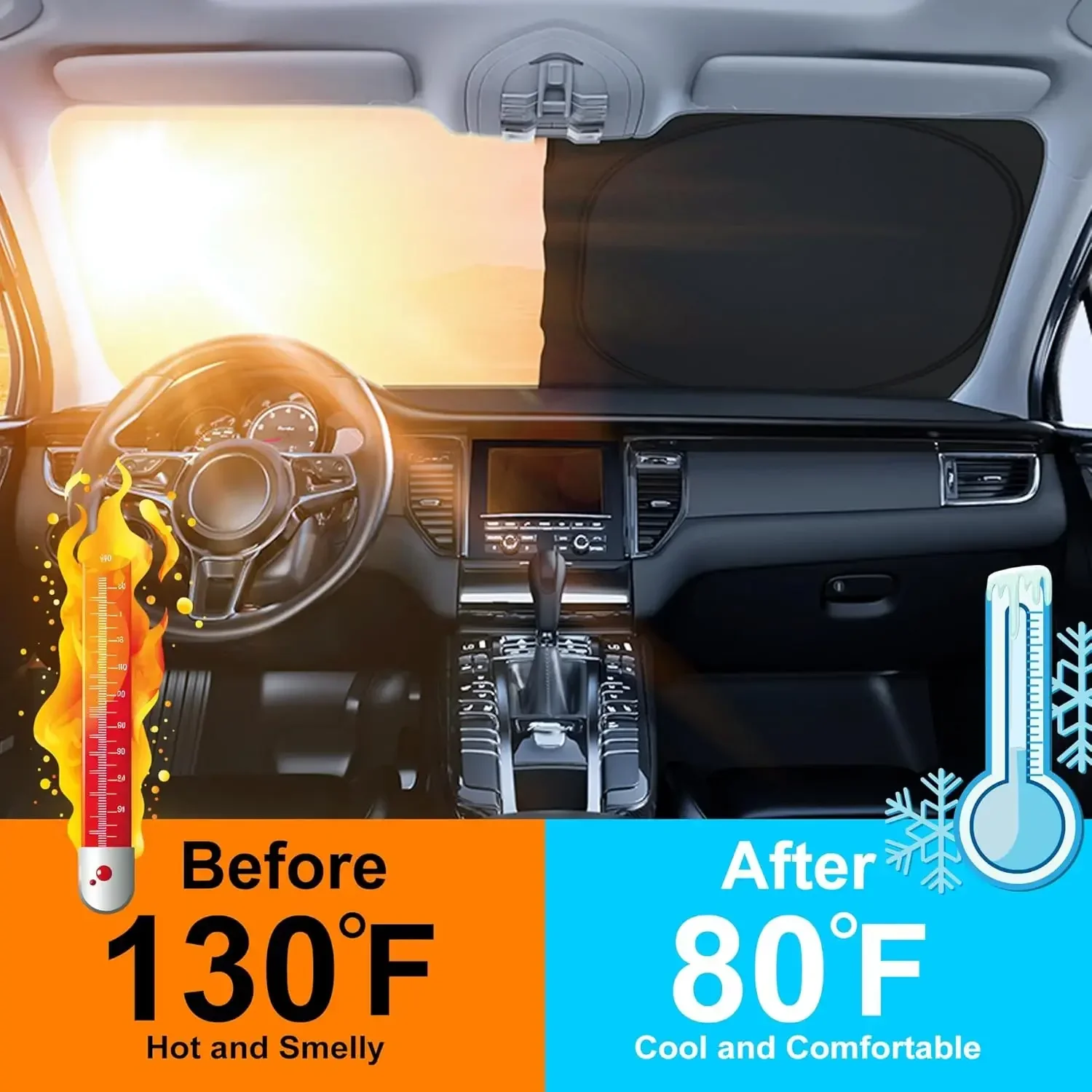 Parasole per Auto, Copertura p - Car Accessories Interior recensione e prezzo